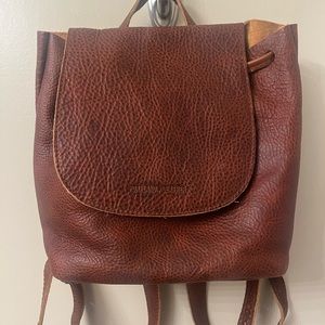 Portland Leather Goods Sedona Bucket Backpack